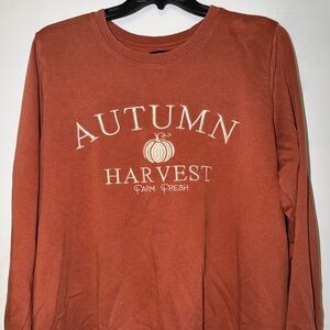 Lane Bryant Rust Graphic Sweatshirt